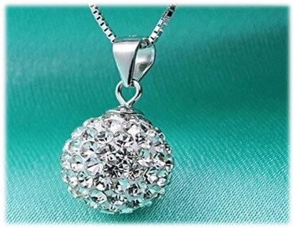 crystal-sparkle-silver-ball-pendant-necklace-rising shine-jewellery-jewelry-and-gifts -for-women-girls-present-gift-2