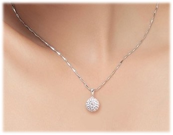 crystal-sparkle-silver-ball-pendant-necklace-rising shine-jewellery-jewelry-and-gifts -for-women-girls-present-gift-4