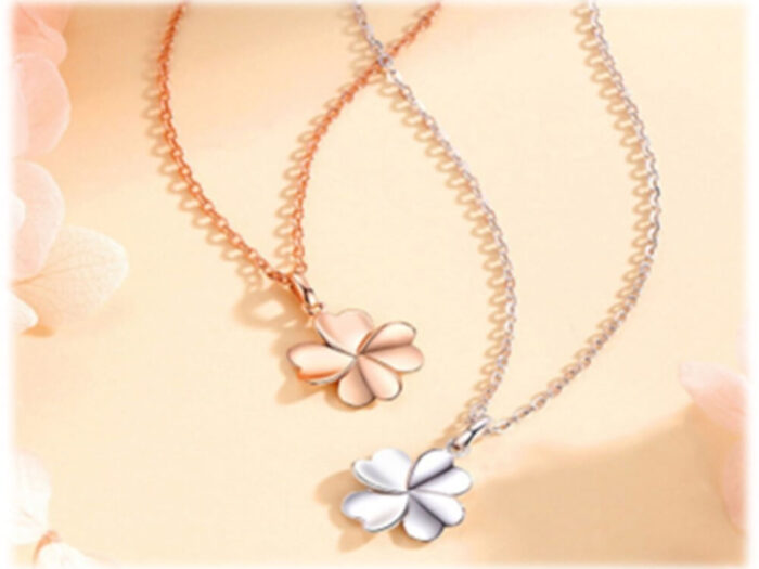 four-leaf-clover-pendant-necklace-rising shine-jewellery-jewelry-and-gifts-for-women-girls-present-gift-1