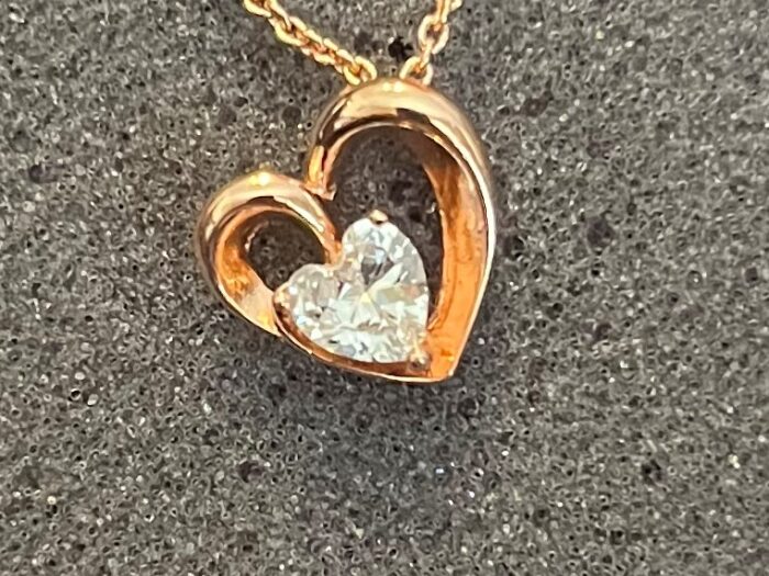 heart n heart diamantes pendant necklace rising shine jewellery jewelry gifts women girls present gift valentines 4