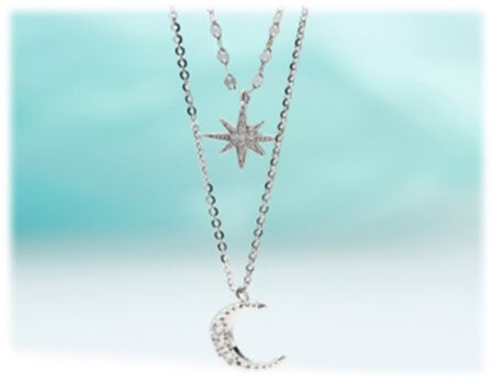 star-crescent-moon-double-layer-pendant-necklace-rising shine-jewellery-jewelry-and-gifts-for-women-girls-present- gift-4