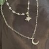 star-crescent-moon-double-layer-pendant-necklace-rising shine-jewellery-jewelry-and-gifts-for-women-girls-present- gift-6